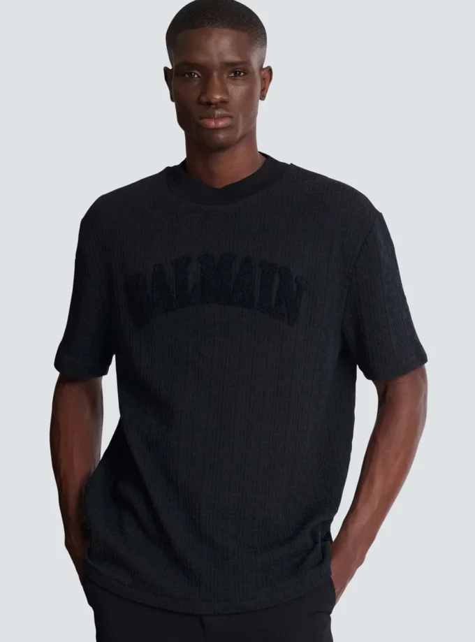 Terry monogram T-shirt