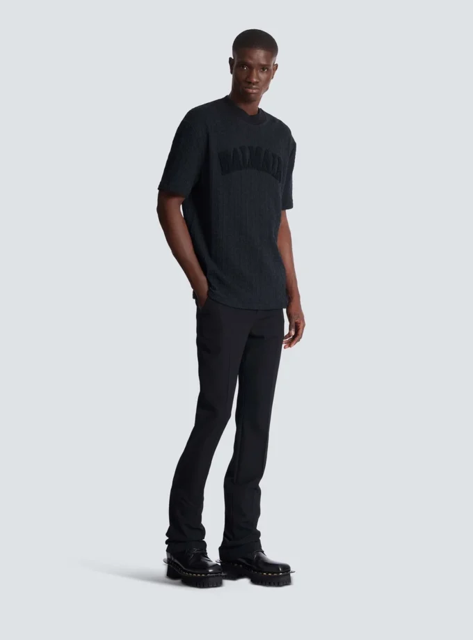 Terry monogram T-shirt