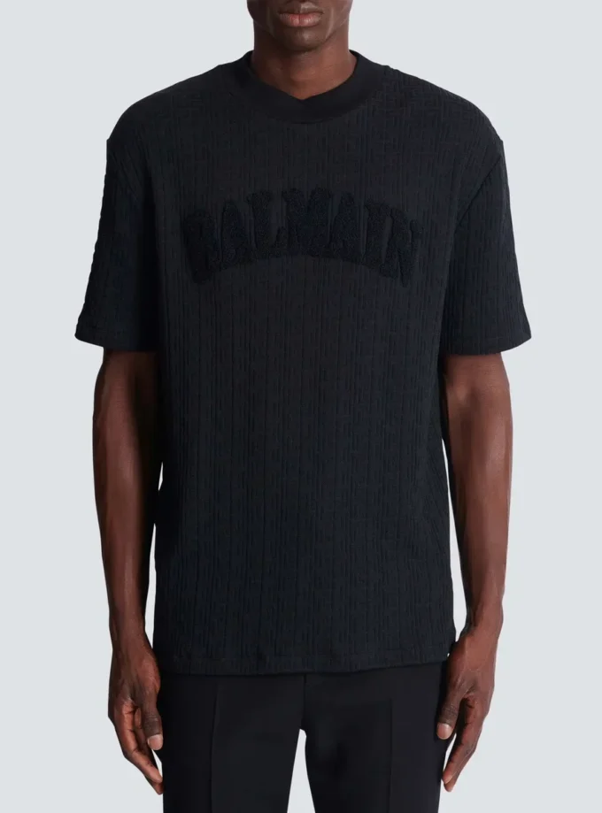 Terry monogram T-shirt