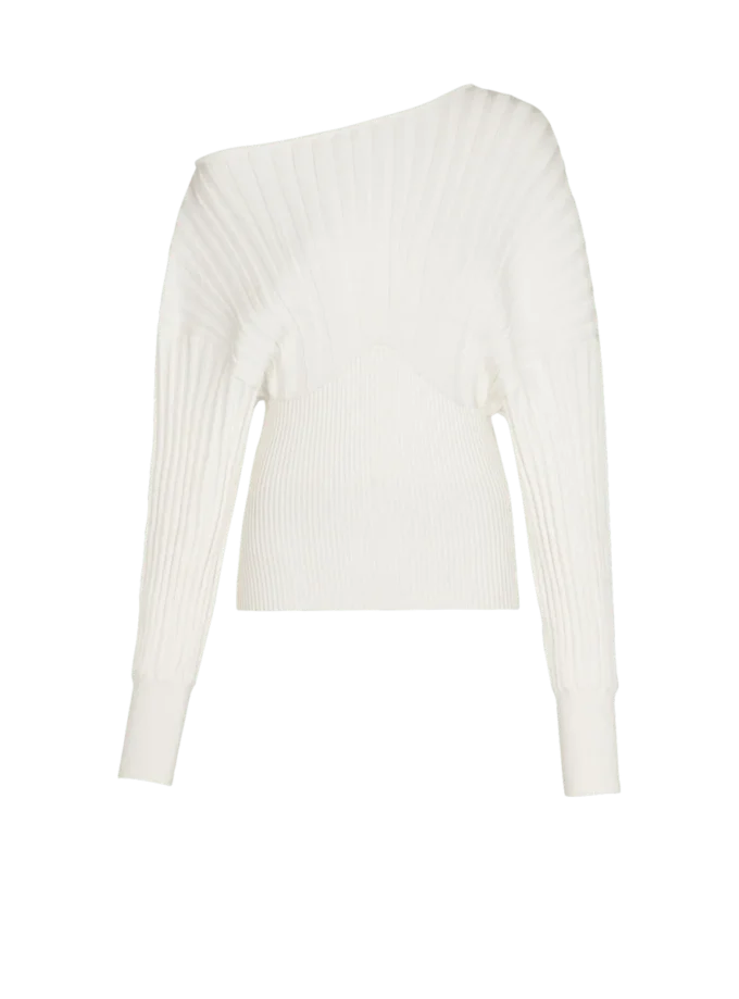 Tube-knit jumper