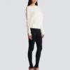 Tube-knit jumper