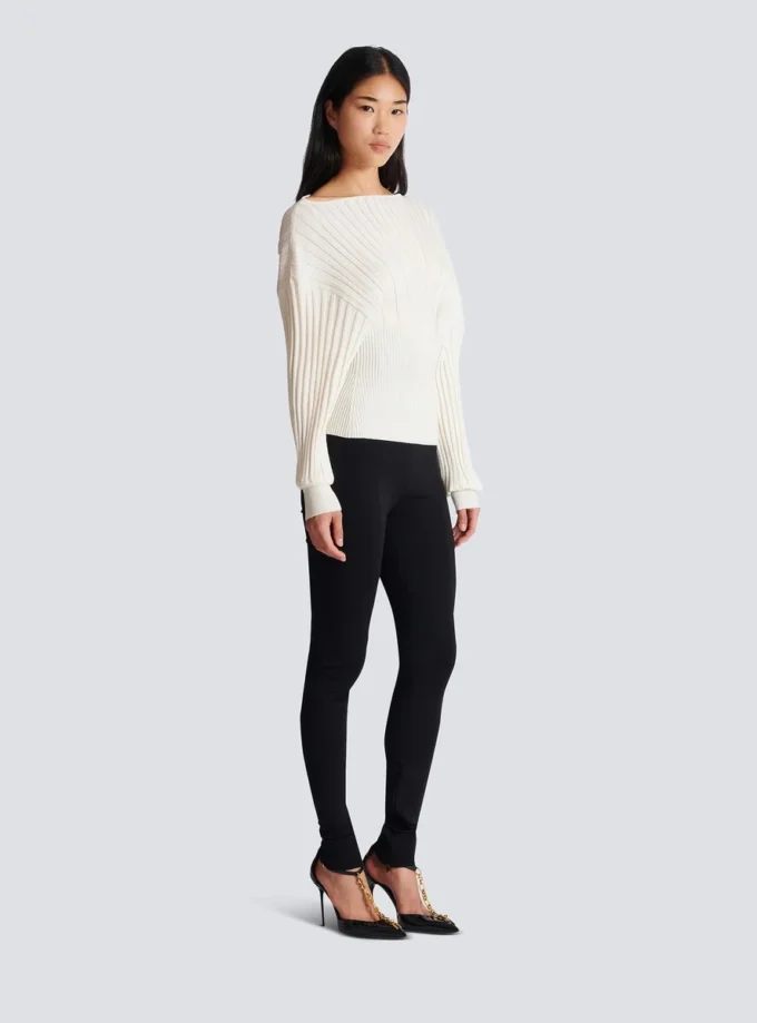 Tube-knit jumper
