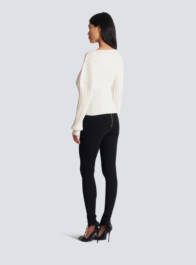 Tube-knit jumper