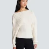 Tube-knit jumper