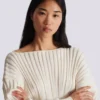 Tube-knit jumper