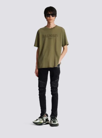 Vintage Balmain embroidered T-shirt