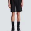 Wool darted Bermuda shorts Wool darted Bermuda shorts