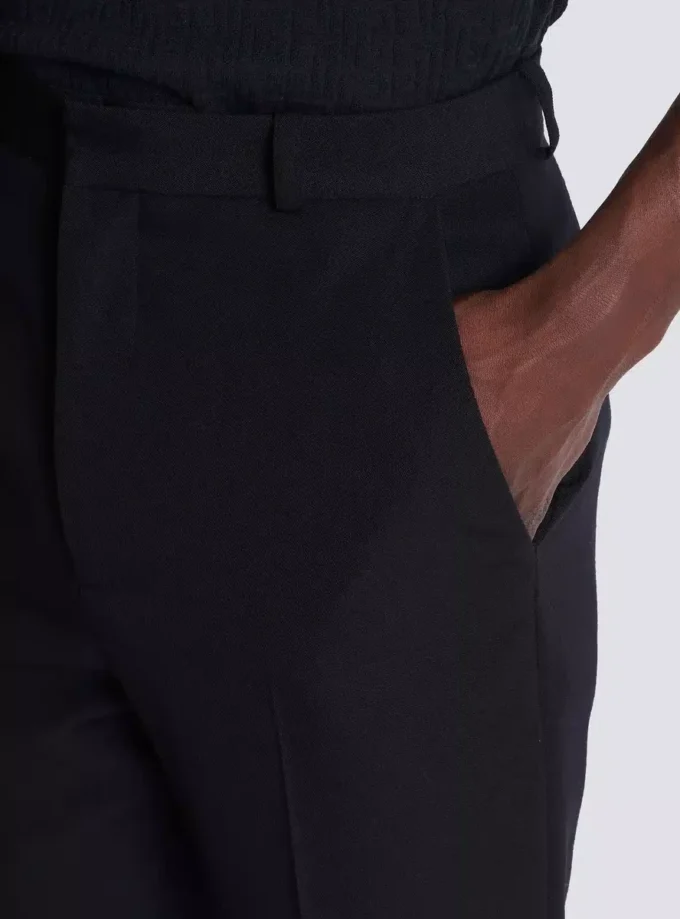Wool darted trousers Wool darted trousers
