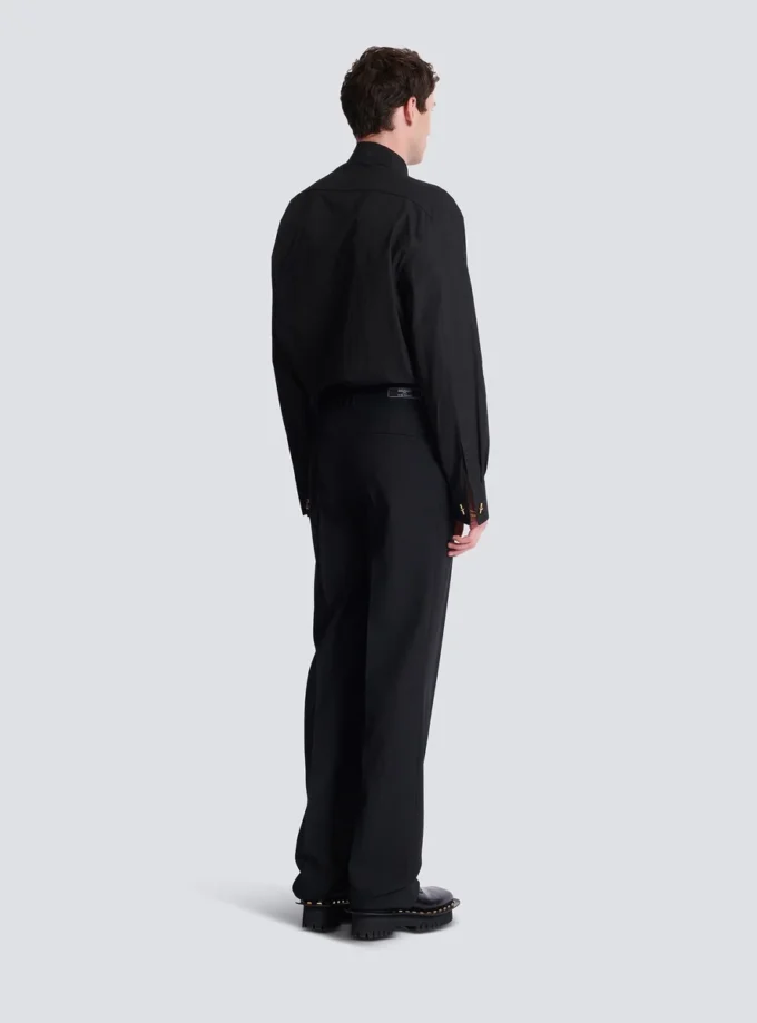Wool straight-leg trousers Wool straight-leg trousers