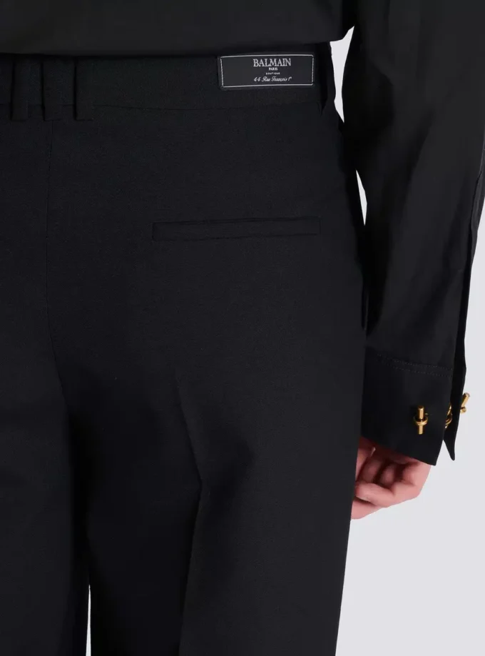Wool straight-leg trousers Wool straight-leg trousers