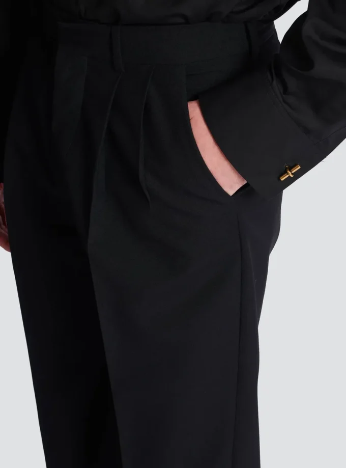 Wool straight-leg trousers Wool straight-leg trousers